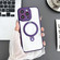 iPhone 14 Pro Yashi MagSafe Magnetic Holder Phone Case - Purple