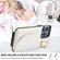 iPhone 14 Pro YM007 Ring Holder Card Bag Skin Feel Phone Case - White