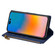iPhone 14 Pro Zipper Multi-card Slots Horizontal Flip Leather Case - Blue