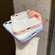 iPhone 14 Plus 2 in 1 Colorful Frame Transparent Magnetic Phone Case - Black