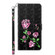 iPhone 14 Plus 3D Painted Leather Phone Case - Rose