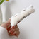 iPhone 14 Plus 3D Smiling Little Bear Plush Phone Case - White