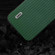 iPhone 14 Plus ABEEL Genuine Leather Luxury Black Edge Phone Case - Night Green