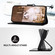 iPhone 14 Plus Cartoon Cats Leather Phone Case - Black