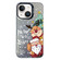 iPhone 14 Plus Christmas Series PC Full Coverage Pattern Phone Case - CK056 Black