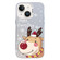 iPhone 14 Plus Christmas Series PC Full Coverage Pattern Phone Case - CW055 White