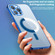 iPhone 14 Plus Classic Electroplating Magsafe Phone Case - Transparent
