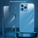 iPhone 14 Plus Clear Back Shockproof Phone Case - Sapphire Blue