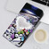 iPhone 14 Plus Crystal Texture Colored Drawing Leather Phone Case - Heart Shaped