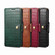 iPhone 14 Plus Denior Crocodile Texture Oil Edge Leather Phone Case - Brown