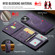 iPhone 14 Plus DG.MING MAGKING-K2 Series MagSafe RFID Card Bag Detachable Phone Case - Purple