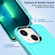 iPhone 14 Plus Double Solid Color Armor Phone Case - Lake Blue