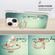iPhone 14 Plus Electroplating Dual-side IMD Phone Case with Ring Holder - Smile