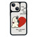 iPhone 14 Plus Exclusive Design Style PC Full Coverage Pattern Phone Case - Beige Bear