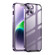 iPhone 14 Plus Frosted Metal Phone Case - Purple