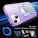 iPhone 14 Plus Frosted Skin Feel MagSafe Holder 360 Full Body Phone Case - Purple