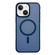 iPhone 14 Plus Frosted Skin Feel MagSafe Phone Case - Dark Blue