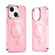 iPhone 14 Plus Glitter MagSafe Shockproof Phone Case - Pink