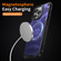 iPhone 14 Plus Ice Front Cooling MagSafe Magnetic Phone Case - Purple