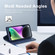 iPhone 14 Plus LC.IMEEKE RFID Anti-theft Leather Phone Case - Blue