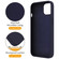 iPhone 14 Plus Liquid Silicone MagSafe Magnetic Phone Case with Ring Holder - Midnight Blue