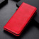 iPhone 14 Plus Magnetic Crazy Horse Texture Horizontal Flip Leather Phone Case - Red