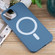 iPhone 14 Plus MagSafe Liquid Silicone Phone Case - Blue