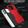 iPhone 14 Plus MagSafe Shockproof Armor Phone Case - Red