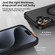 iPhone 14 Plus Matte Texture 360 Degree Rotary Tone Holder MagSafe Phone Case - Titanium Gold