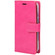iPhone 14 Plus MERCURY GOOSPERY MANSOOR 9 Card Slots Leather Case - Rose Red