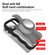 iPhone 14 Plus Mirror Holder MagSafe Phone Case - Black