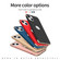 iPhone 14 Plus MOFI Yatun Series 3 in 1 Stitching PC Phone Case - Black