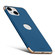 iPhone 14 Plus MOFI Yatun Series 3 in 1 Stitching PC Phone Case - Blue