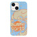 iPhone 14 Plus Painted Pattern PC Phone Case - Summer Party