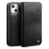 iPhone 14 Plus QIALINO Horizontal Flip Leather Phone Case - Black
