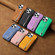 iPhone 14 Plus Retro MagSafe Zipper Wallet Card Bag Back Phone Case - Yellow