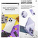iPhone 14 Plus ROCK Air InShare Phone Case - Transparent