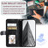 iPhone 14 Plus Simple 6-Card Wallet Leather Phone Case - Black
