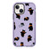 iPhone 14 Plus Simple Illustration Pattern Full Coverage Phone Case - Cute Dog Bear C