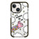iPhone 14 Plus Simple Illustration Pattern Full Coverage Phone Case - Happy Party B