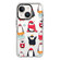 iPhone 14 Plus Simple Illustration Pattern Full Coverage Phone Case - Winter Penguin