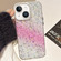 iPhone 14 Plus Starry Sky Gradient IMD Phone Case - Pink