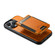 iPhone 14 Plus Suteni H17 Oil Eax Leather MagSafe Detachable Wallet Phone Case - Khaki