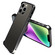 iPhone 14 Plus TPU + Aluminum Alloy Frame Phone Case - Black
