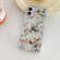 iPhone 14 Plus Translucent Electroplating Flower Phone Case - Magnolia