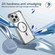 iPhone 14 Plus Transparent MagSafe Magnetic Phone Case - Black