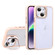 iPhone 14 Plus U1 Invisible Lens Holder Acrylic + TPU Shockproof Phone Case - Pink