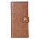 iPhone 14 Plus ViLi GV Series MagSafe Magnetic Zipper Leather Phone Case - Brown
