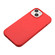 iPhone 14 Plus Wheat MagSafe Magnetic Straw Material + TPU Phone Case - Red