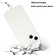 iPhone 14 Plus Wheat MagSafe Magnetic Straw Material + TPU Phone Case with Lanyard - White